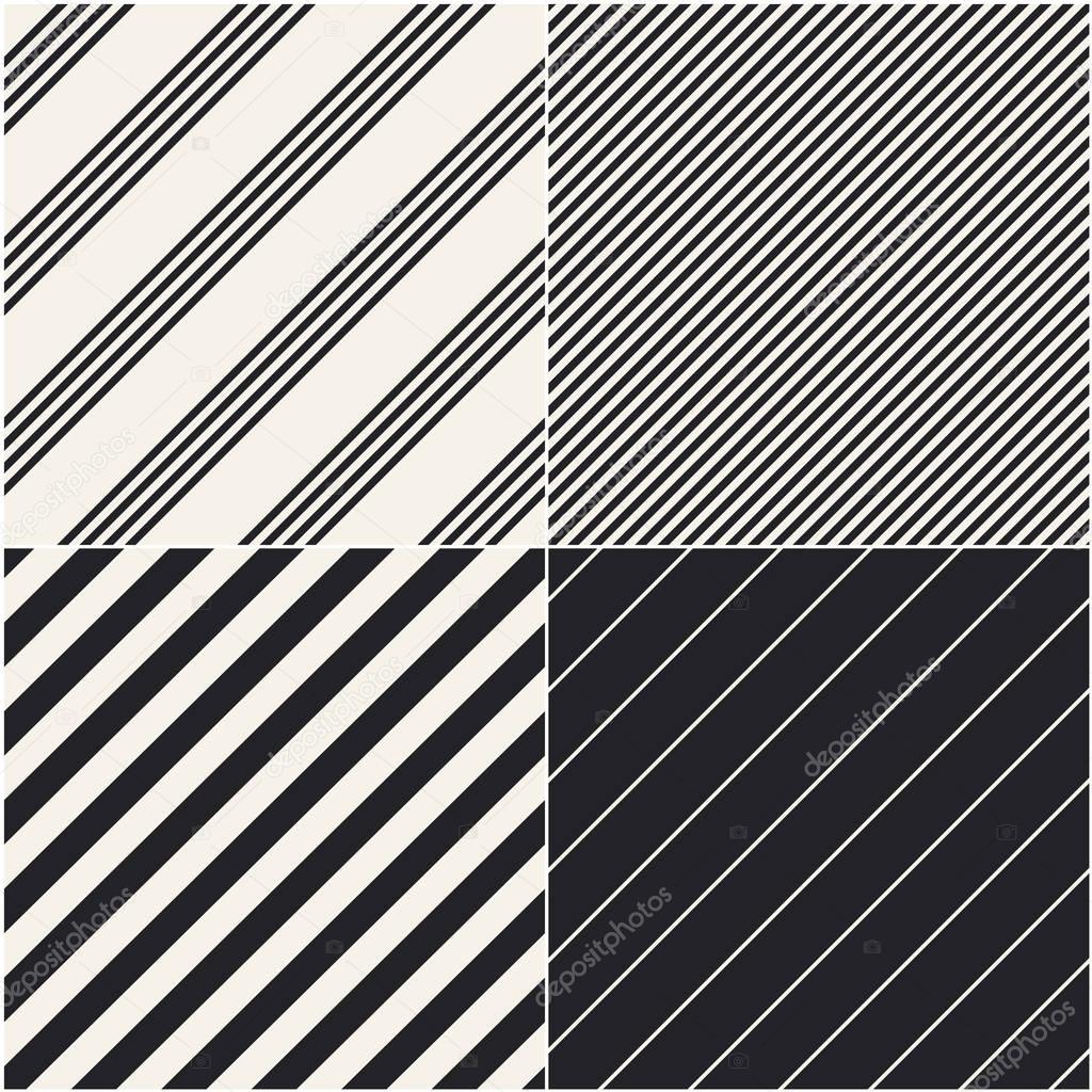 Diagonal patterns collection — Stock Vector © pashabo #162139210