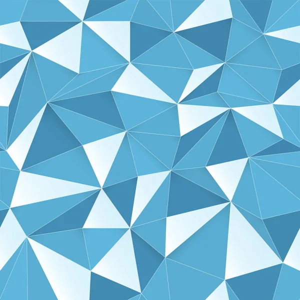 3D-driehoek-patroon — Stockvector