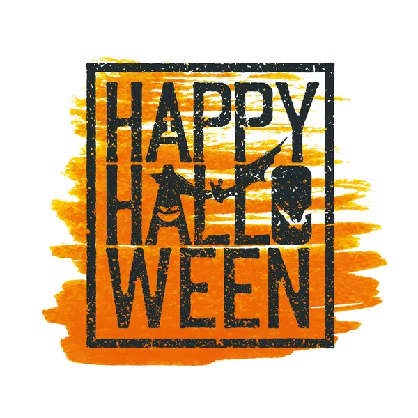 Boldog Halloween-emblémát — Stock Vector