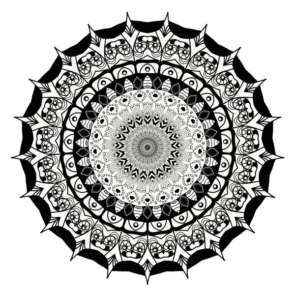 Mandala Symbol Zeichen