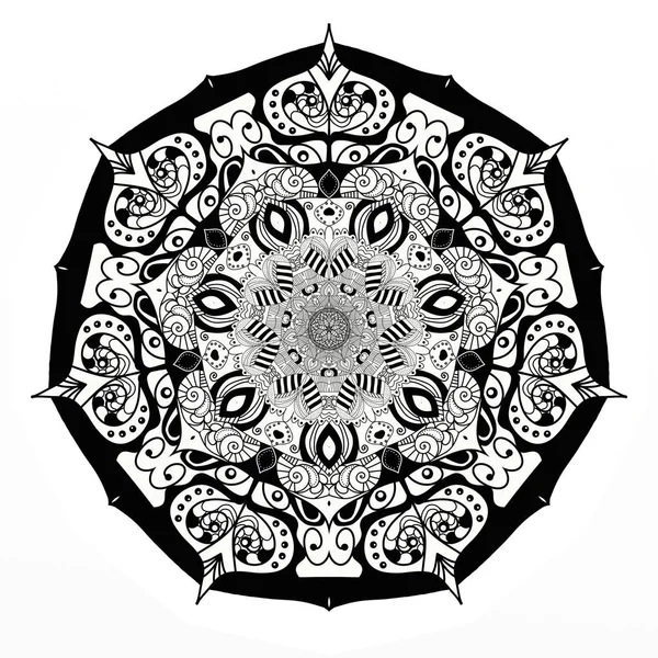 Mandala Symbol Zeichen — 图库照片