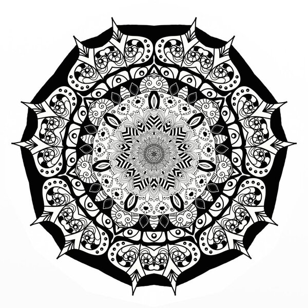 Mandala Symbol Zeichen