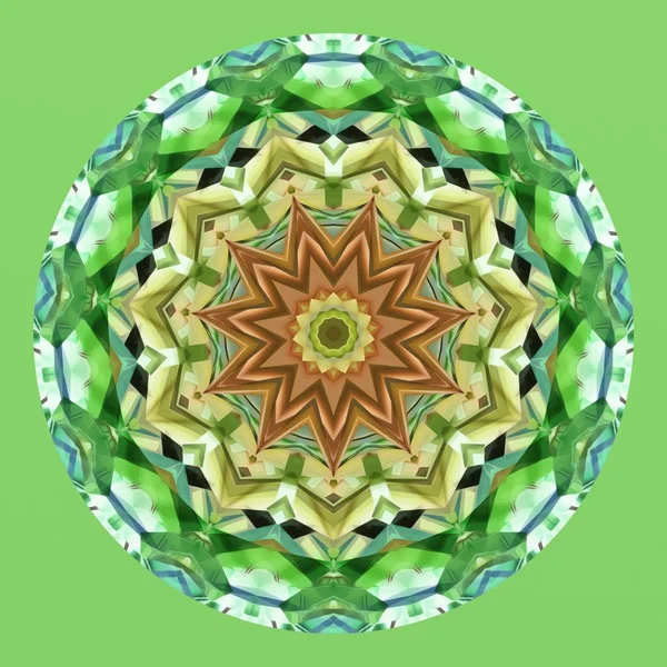 Mandala Símbolo Zeichen — Fotografia de Stock