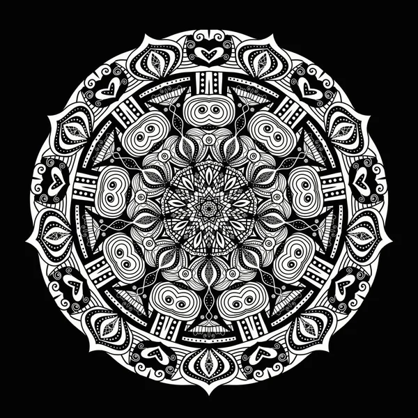 Mandala Symbol Zeichen — Zdjęcie stockowe