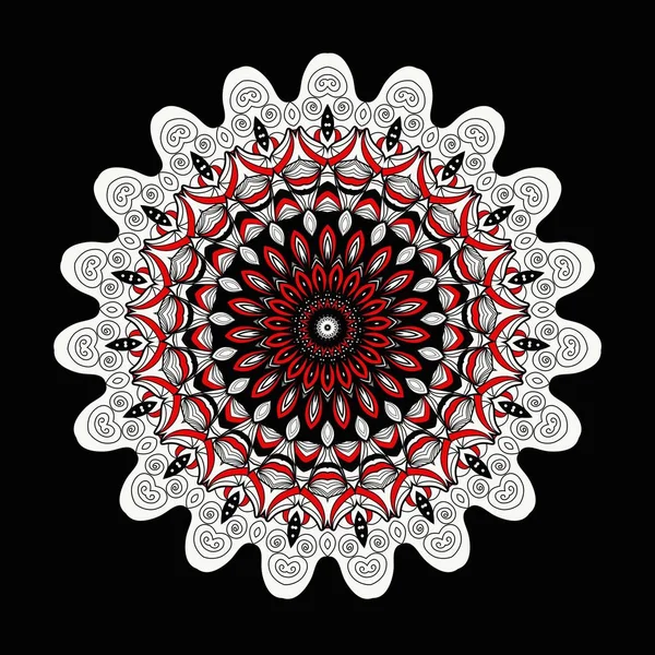 Mandala Symbol Zeichen — Zdjęcie stockowe