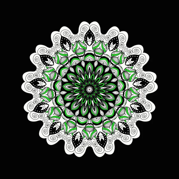 Mandala Symbol Zeichen — стокове фото