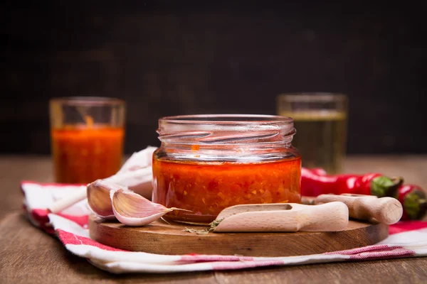 Salsa fresca piccante — Foto Stock