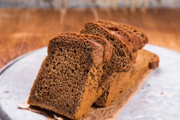 Fresh brown bread — Stock Photo, Image