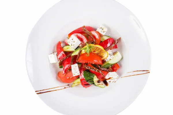 Salată cu brânză feta — Fotografie, imagine de stoc