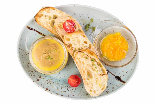 Goose pate med kex — Stockfoto