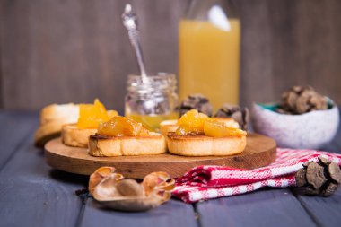 armut ve portakal reçeli