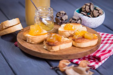 armut ve portakal reçeli