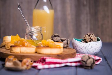 armut ve portakal reçeli