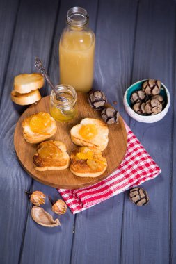 armut ve portakal reçeli