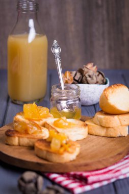 armut ve portakal reçeli