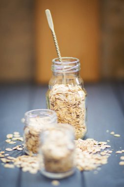 yulaf gevreği kavanoz