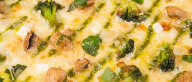 Taze vejetaryen Pizza 