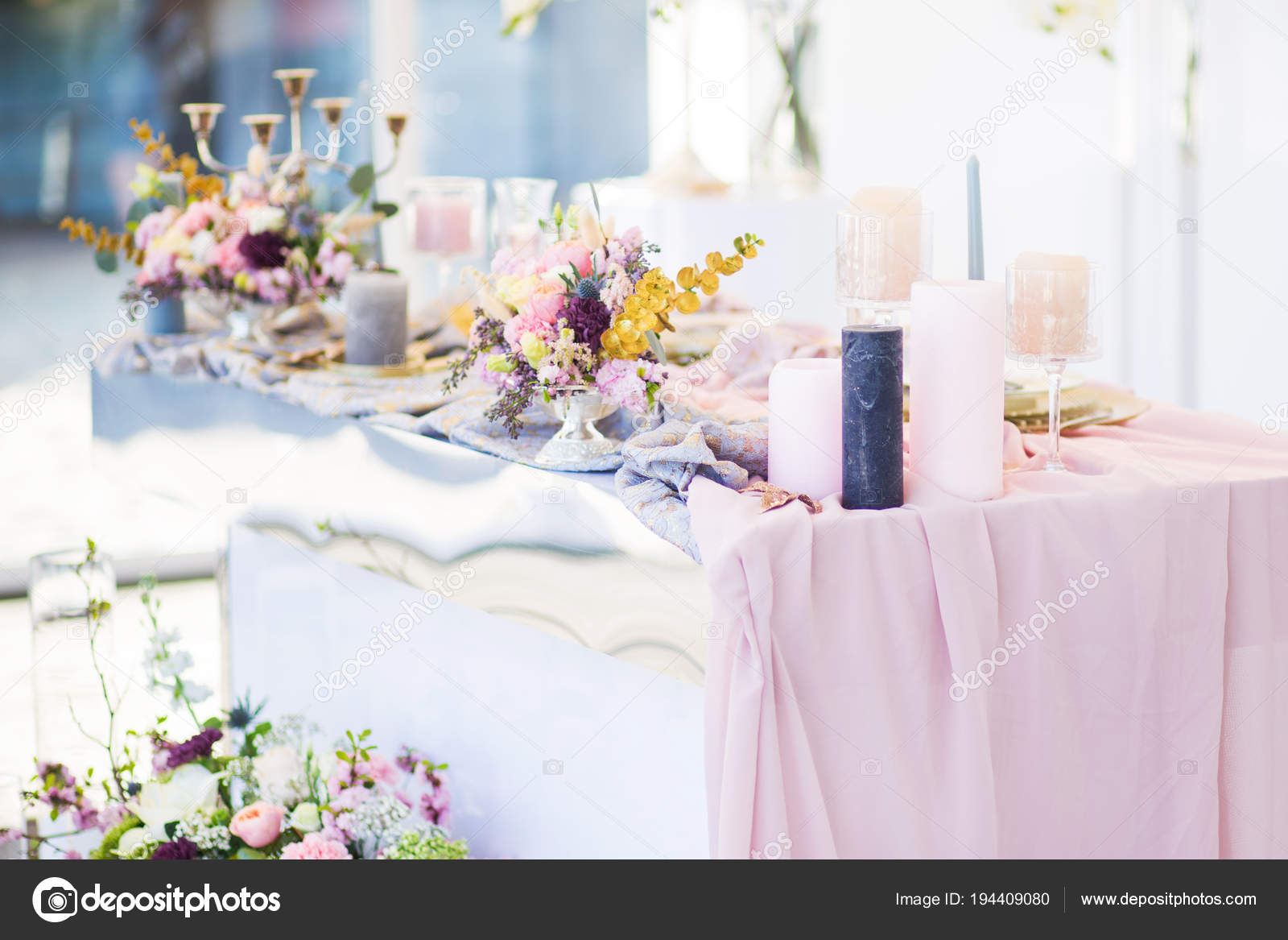 Wedding Table Decoration Stock Photo C Pil7615 194409080