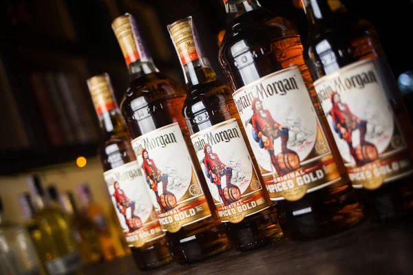 Captain Morgan je značka rumu — Stock fotografie