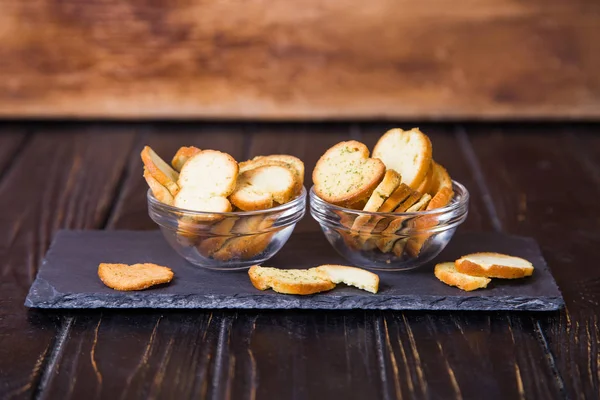 Galletas redondas con hierbas — Foto de Stock