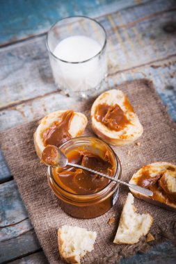 taze ekmek ile Çikolatalı hamur