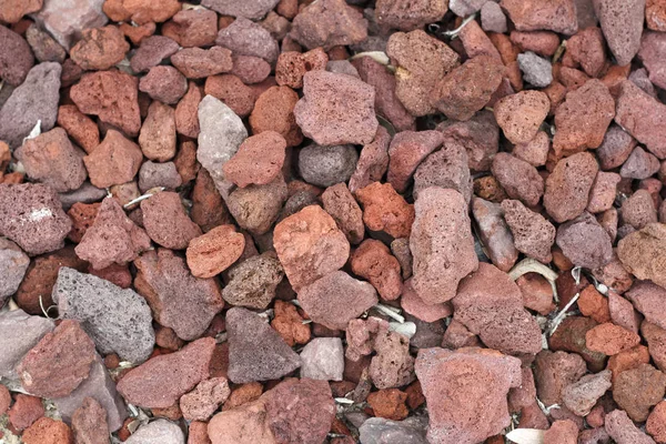 Red Vulcanic Rocks Copertura del suolo — Foto Stock