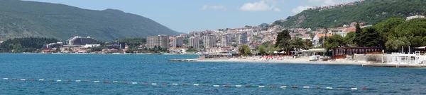 Panoramablick auf das Meer in herceg novi — Stockfoto