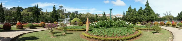 Jardín de flores en Dalat — Foto de Stock