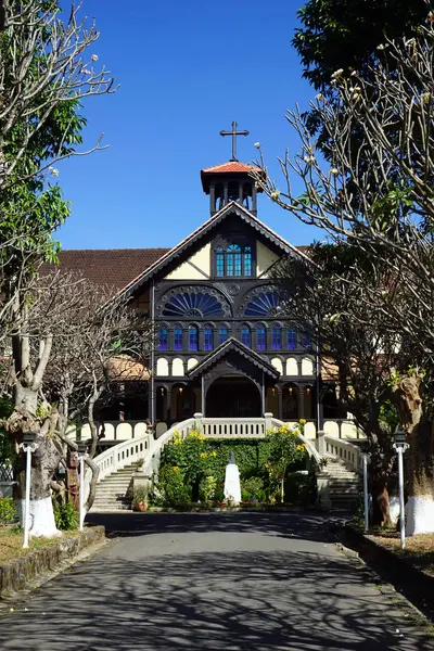 Façade du bâtiment de Bishop — Photo