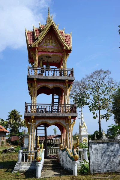 Drum tower in wat — Stock Photo, Image