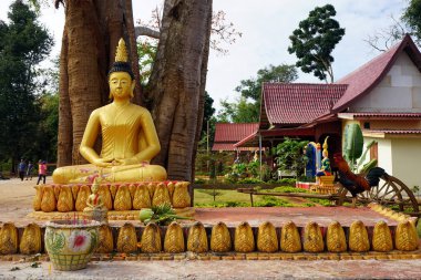 Wat içinde altın Buddha