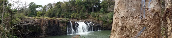 Panorama of waterfall — Stock Photo, Image