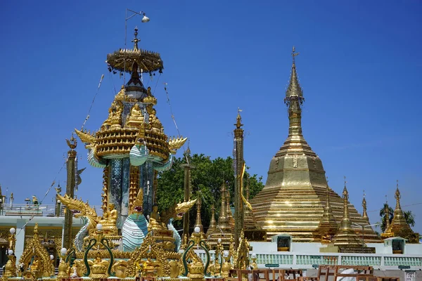 Kyaikmaraw paya in Myanmar — Foto Stock