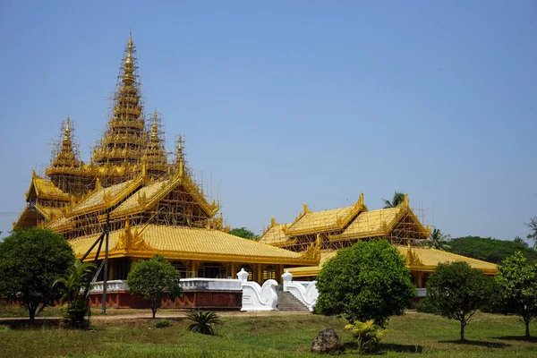 Palazzo Kanbawzathadi in Myanmar — Foto Stock