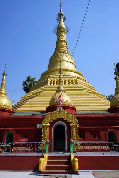 Shwegulay Pagoda v Bagu — Stock fotografie