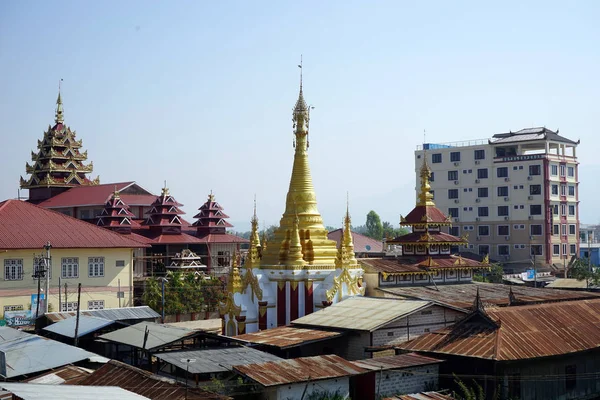 Central Stupa in town — Stock Photo, Image