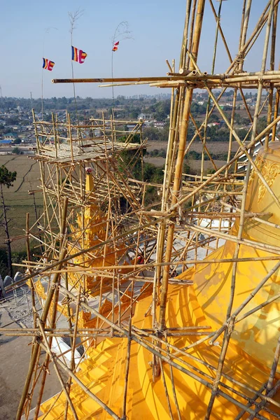Restauración de pagoda — Foto de Stock