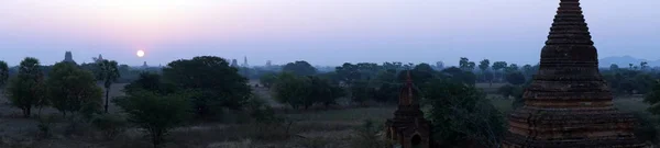 Sonnenaufgang in Bagan — Stockfoto