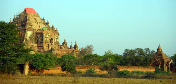 Храм Дхаммаяньи в Мьянме — стоковое фото