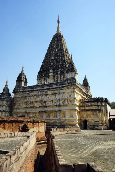 Świątynia Mahabodhi w mieście Bagan — Zdjęcie stockowe