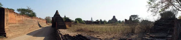 Panorama de ruínas — Fotografia de Stock