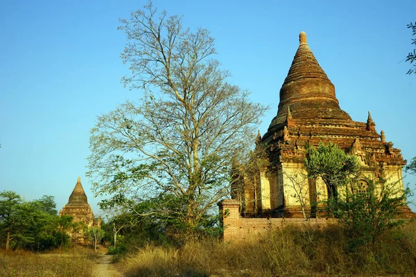 Stupas Bagan városban — Stock Fotó