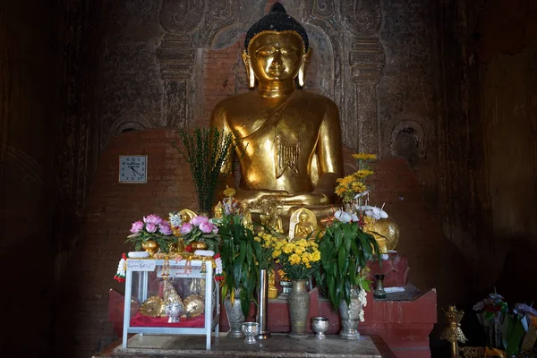 Shwezigon Pagoda w Bagan — Zdjęcie stockowe