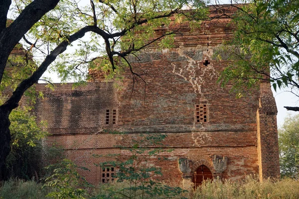 Muro di mattoni a Bagan — Foto Stock
