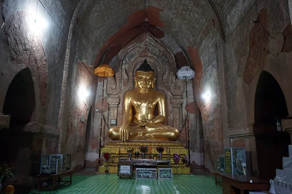 Buda em Templo de Dhammayangyi — Fotografia de Stock