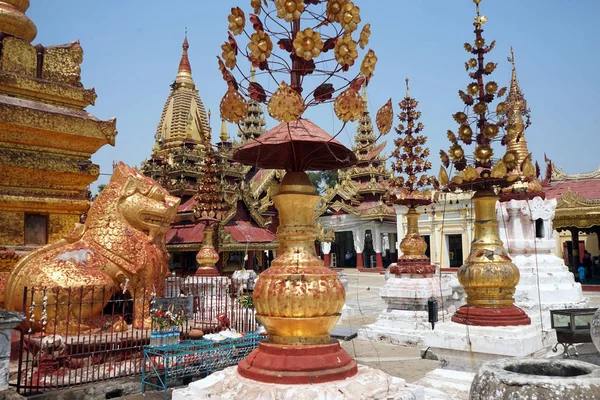 Cantiere interno di pagoda — Foto Stock