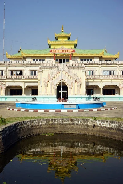 Järnvägsstationen i Bagan — Stockfoto