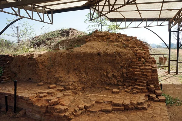 Myanmar antik duvar — Stok fotoğraf