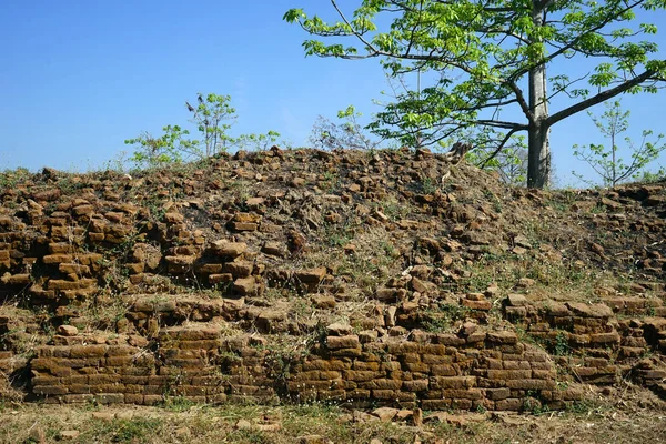 ミャンマーの古代の壁 — ストック写真
