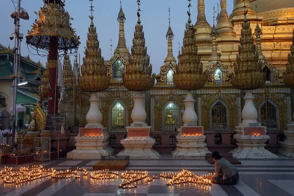 Shwesandaw Pagoda Myanmar — Zdjęcie stockowe